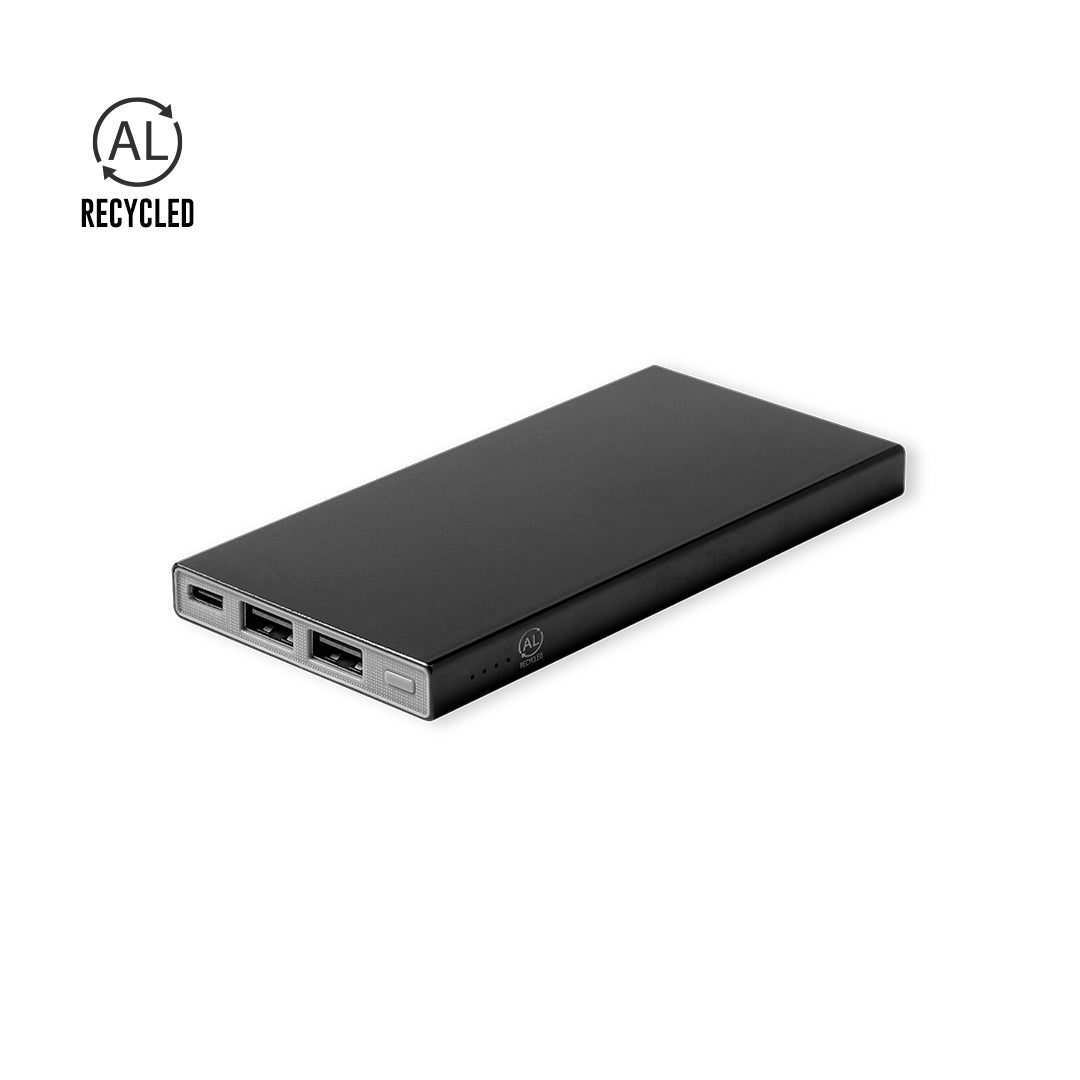 Caricabatterie telefono powerbank smartphone USB ricaricabile e personalizzabile 4000 mAh - Giomel