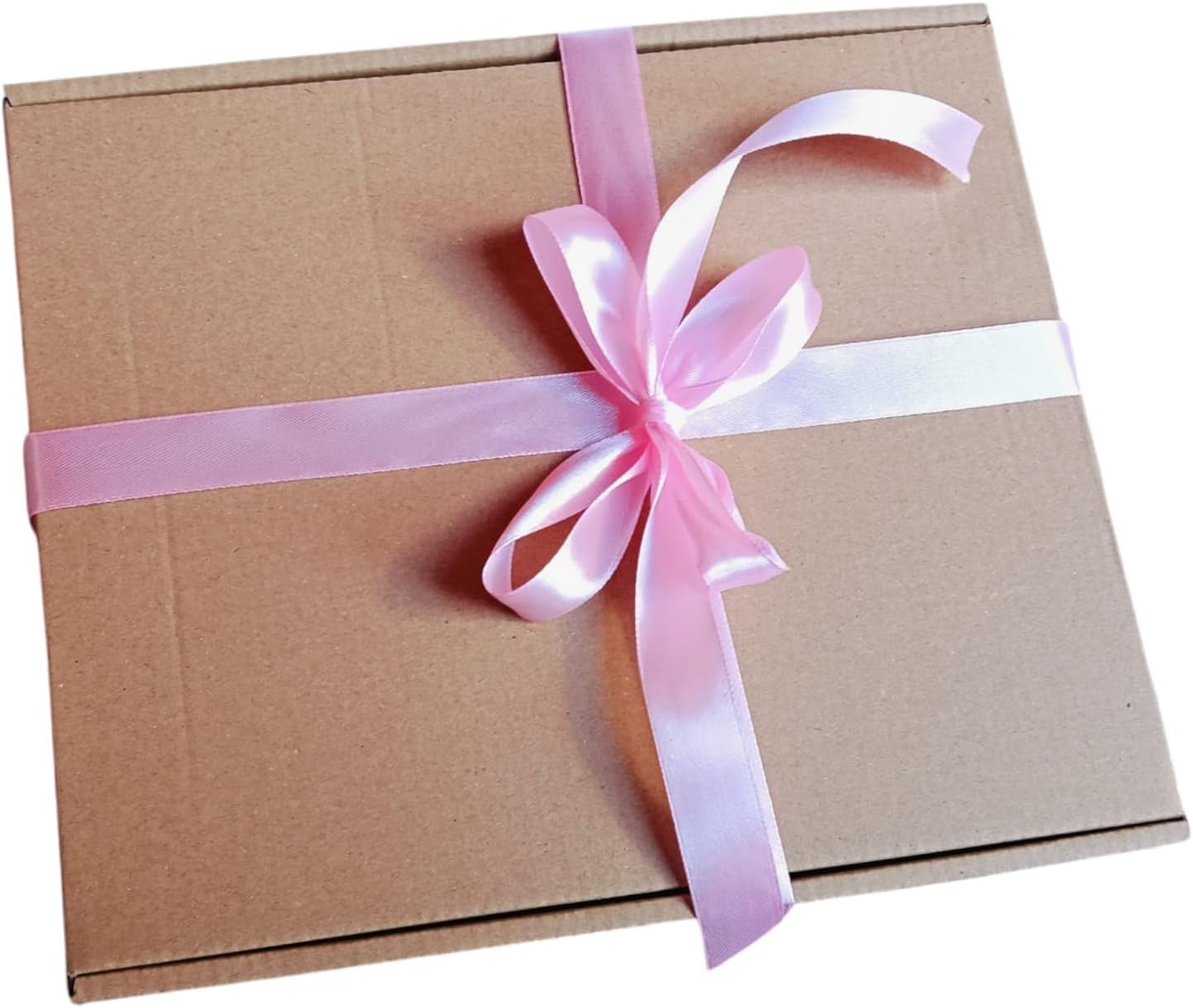 Bomboniere Battesimo Bambino Bambina Cornice in Legno Naturale o Bianca Regalo Nascita in Scatola con Fiocco e Incisione Frase Felicità - Giomel