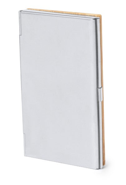 Porta Carta Tessere Personalizzabile in Legno di Bamboo | Incisione Laser Giomel Regalo Laurea Compleanno Originale - Giomel