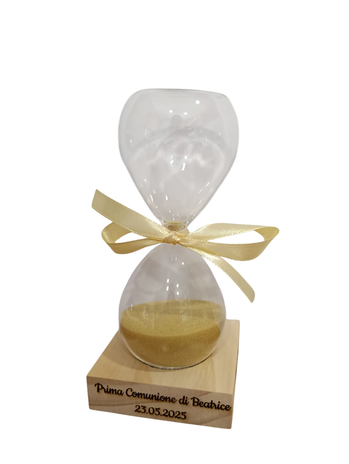 Clessidra personalizzata, Clessidra con incisione, Clessidra tempo, Accessori per ufficio, Regali Bomboniera Comunione Matrimonio - Giomel