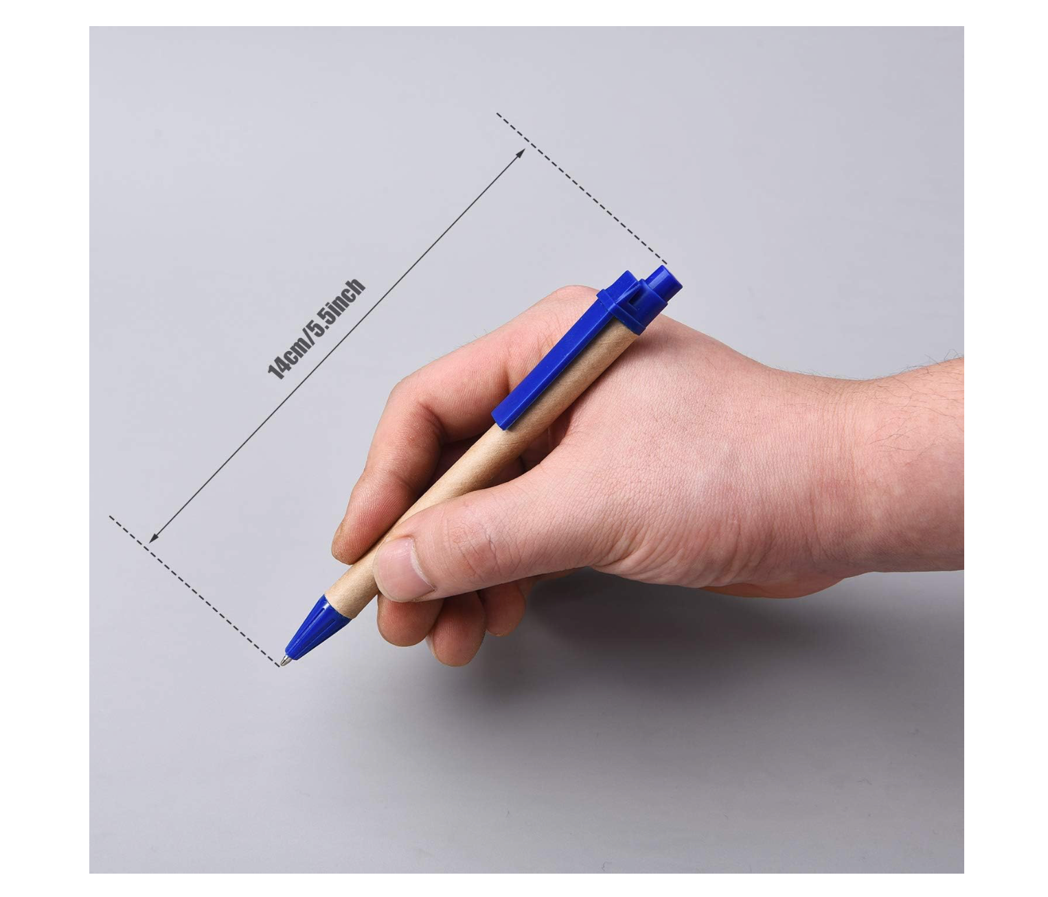 100 pz Penne a Sfera in Carta Multicolore Semplici - Giomel