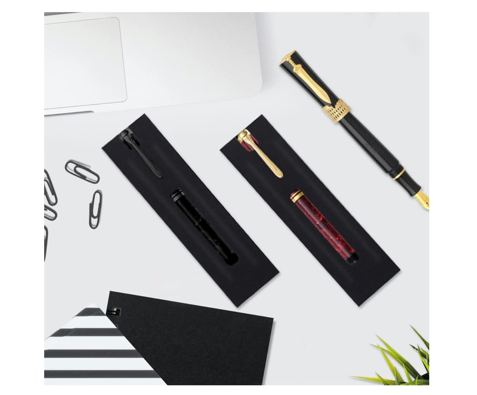 20 Custodie Astucci Singoli per Penna Nere - Giomel