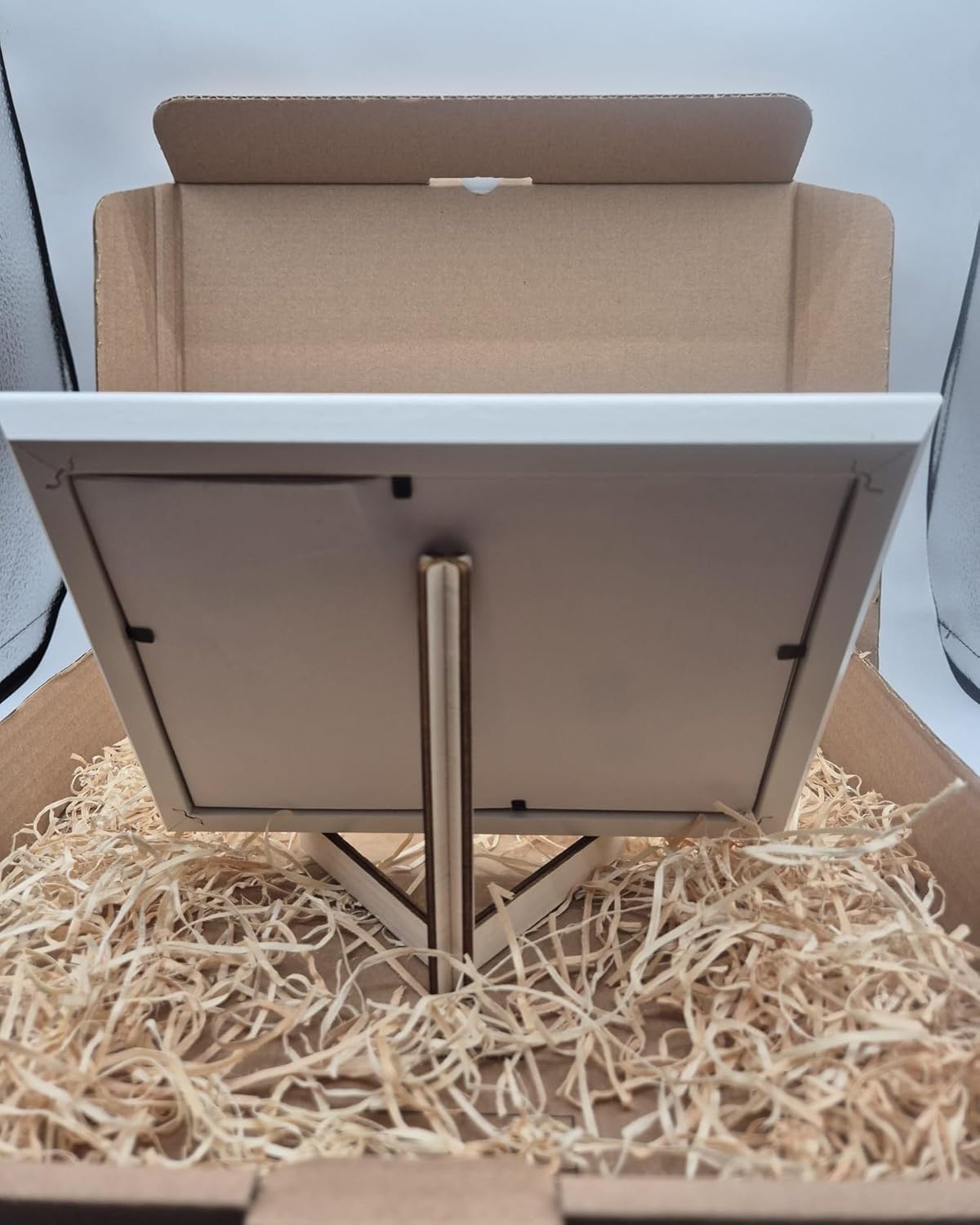 Cornice per Braccialetti Nascita Quadro Baby Shower Bimbi Ricordo Nascita Neonato Accessori Utili Idee Regalo per Lista Nascita Bebè 21x16 cm - Giomel