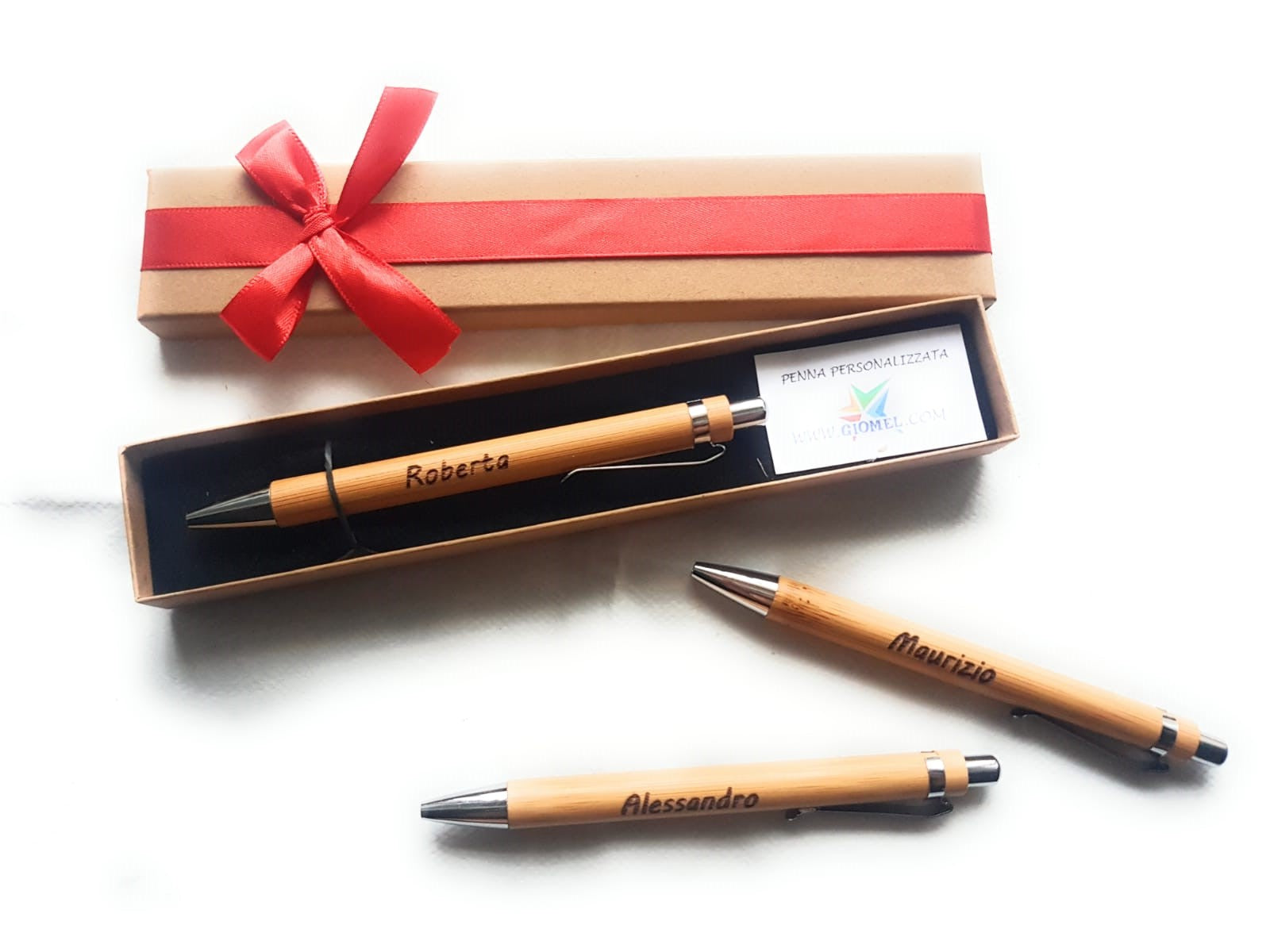 Penne con incisione: personalizza le penne con il tuo nome