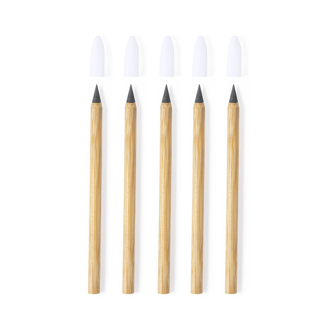 SET 5 MATITE ETERNE PERSONALIZZABILI CON INCISIONE LASER - Giomel