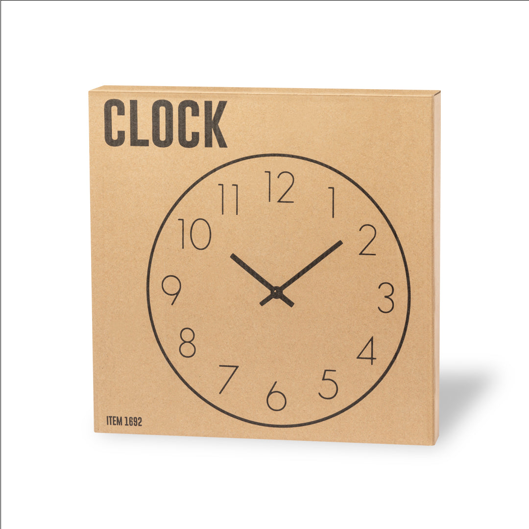 Orologio da parete in legno personalizzabile - Giomel