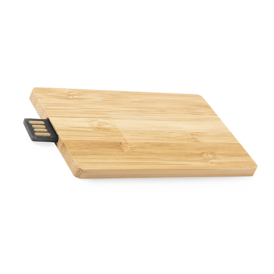 Chiavetta USB 16GB in Bamboo Personalizzabile con Incisione Laser - Giomel