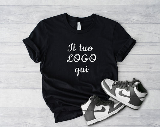 T-SHIRT UOMO PERSONALIZZABILE CON TESTO E/O IMMAGINE - Giomel