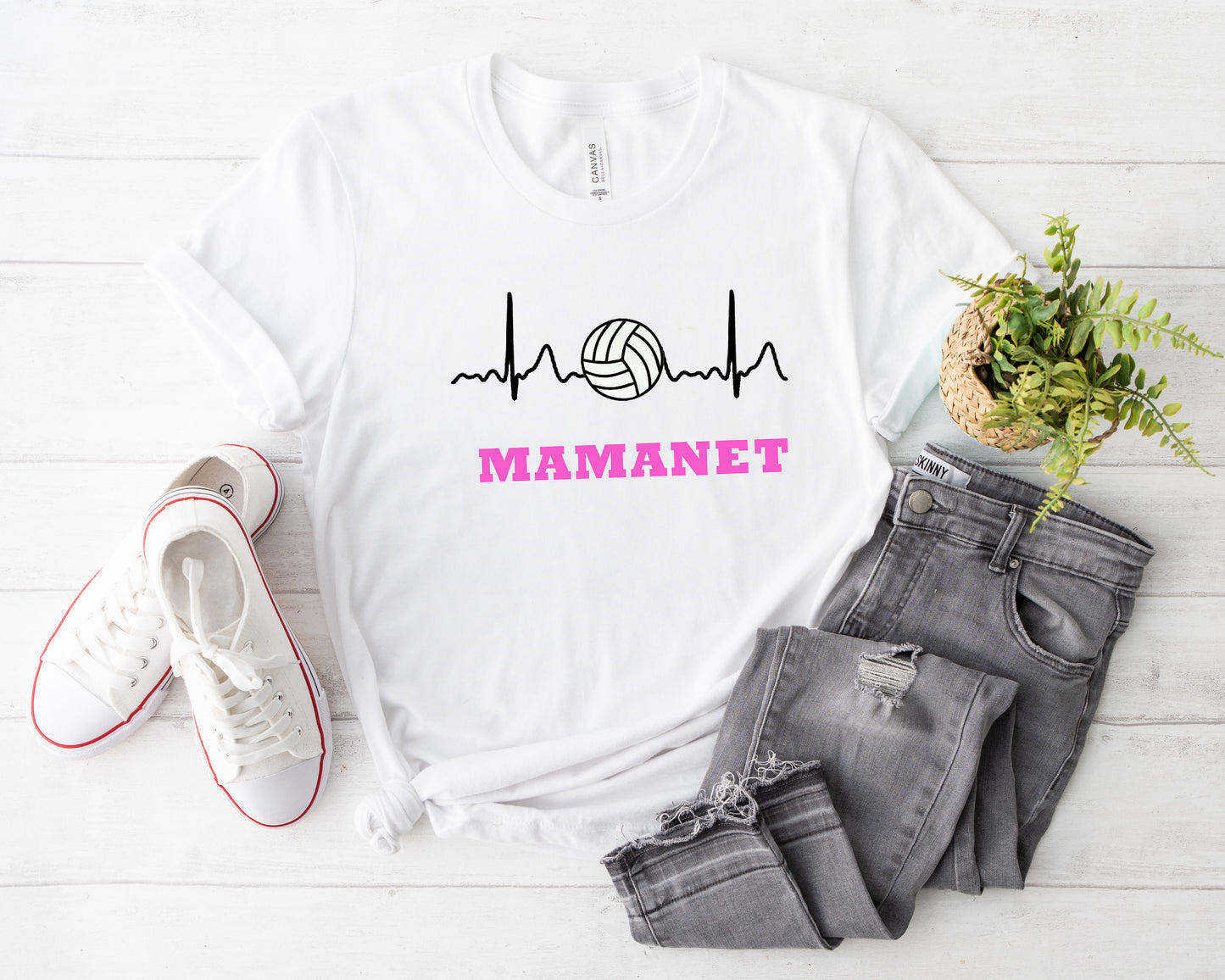 T-SHIRT MAMANET DONNA MAMMA ATLETA SPORT PERSONALIZZATA CON TESTO E/O IMMAGINE - Giomel