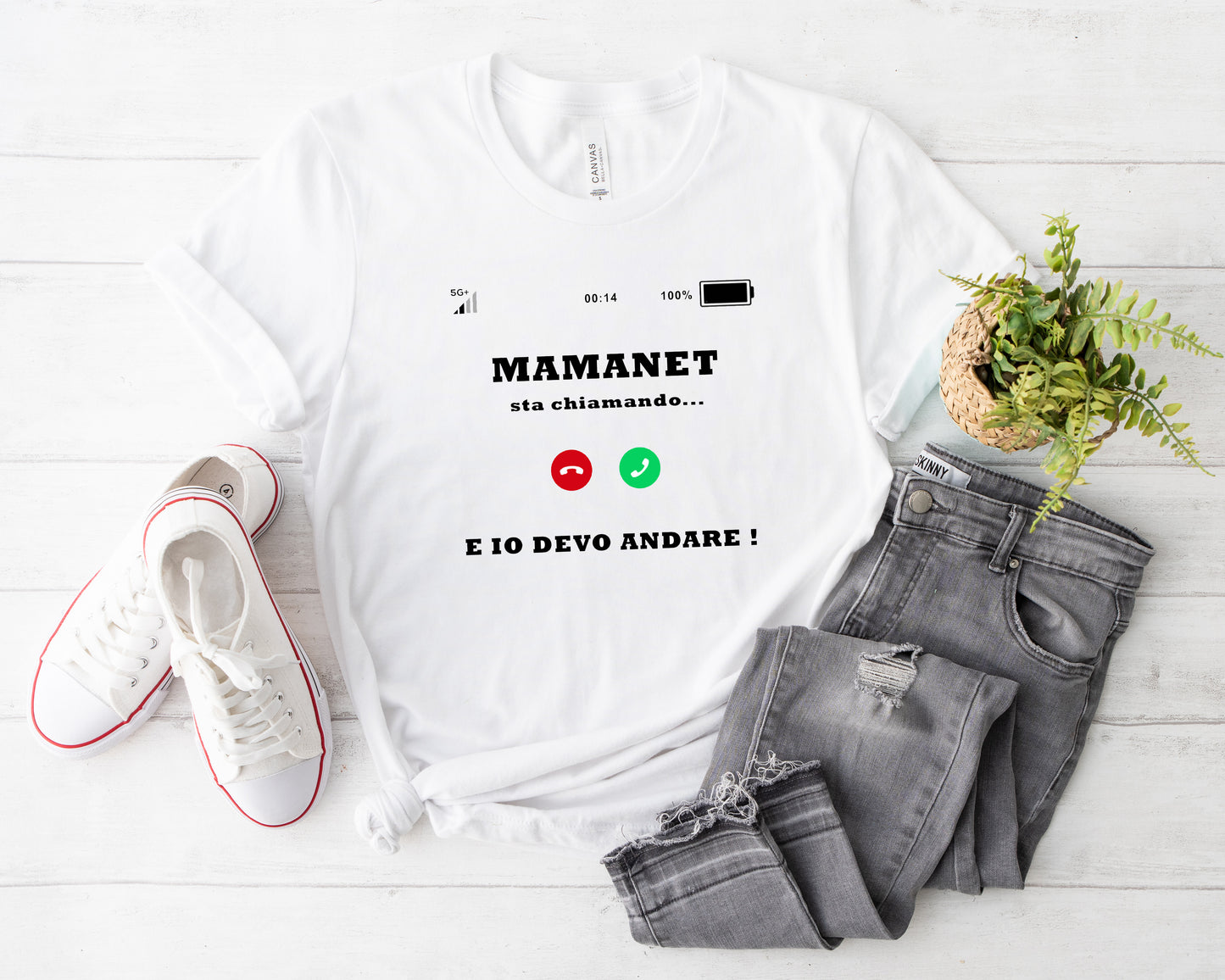 T-SHIRT MAMANET DONNA MAMMA ATLETA SPORT PERSONALIZZATA CON TESTO E/O IMMAGINE - Giomel