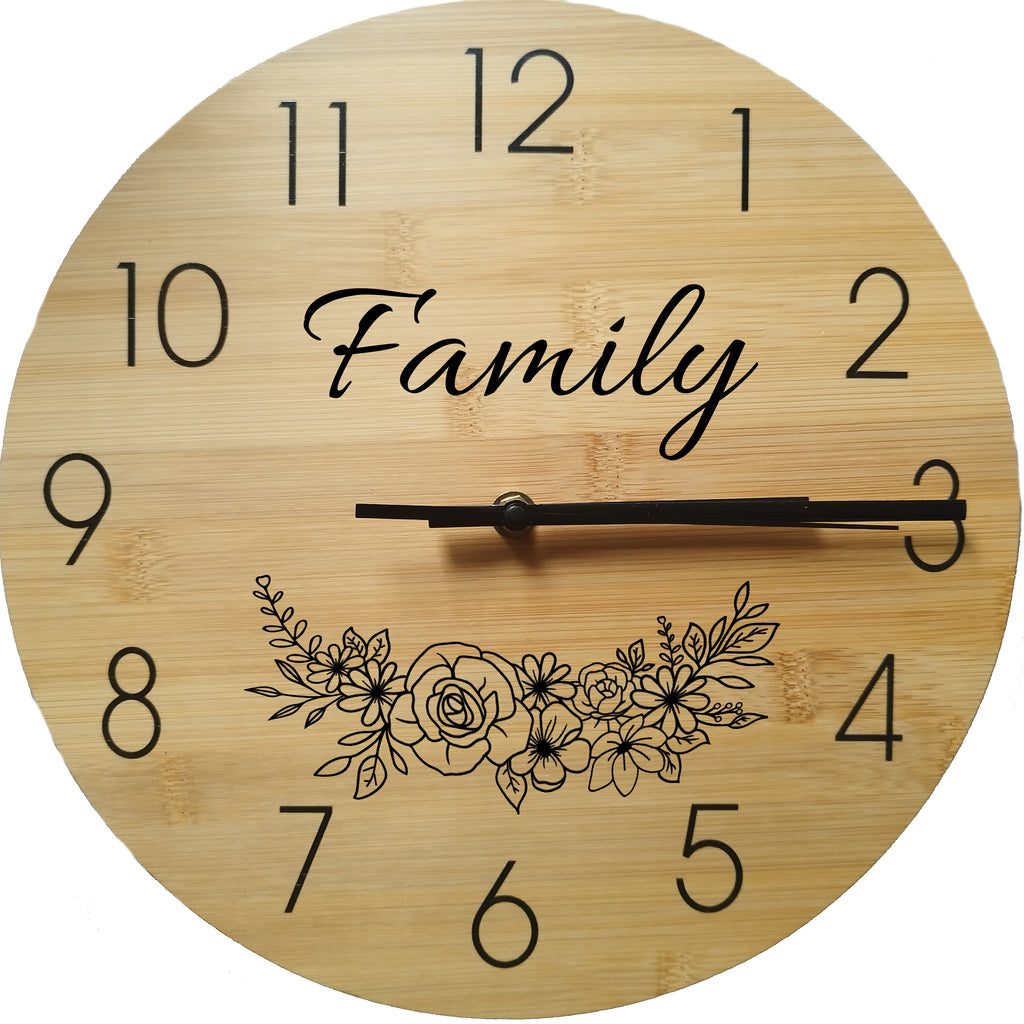 OROLOGIO DA MURO ROTONDO PERSONALIZZABILE - Giomel