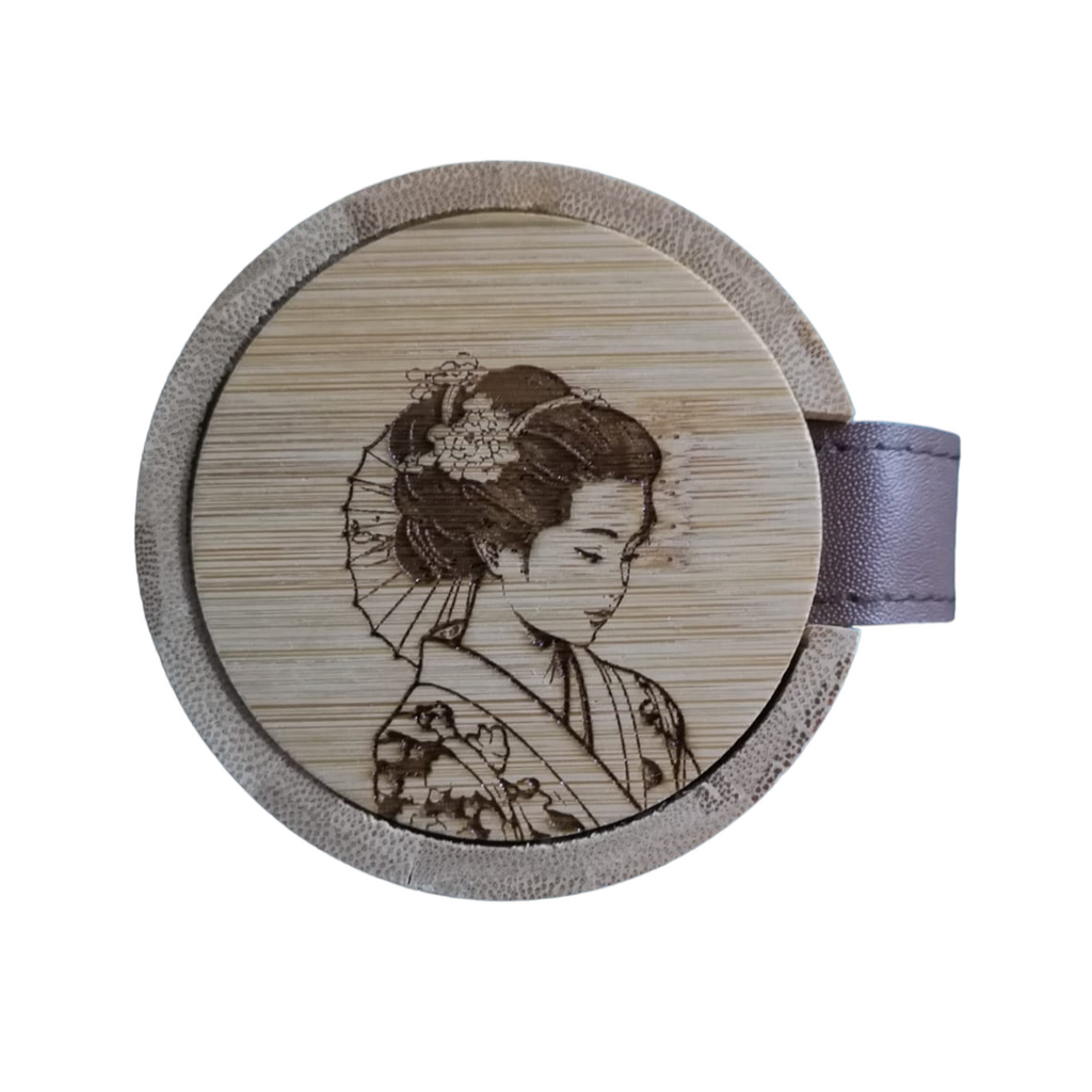 PORTAGIOIE CON SPECCHIO BAMBOO PERSONALIZZABILE - Giomel