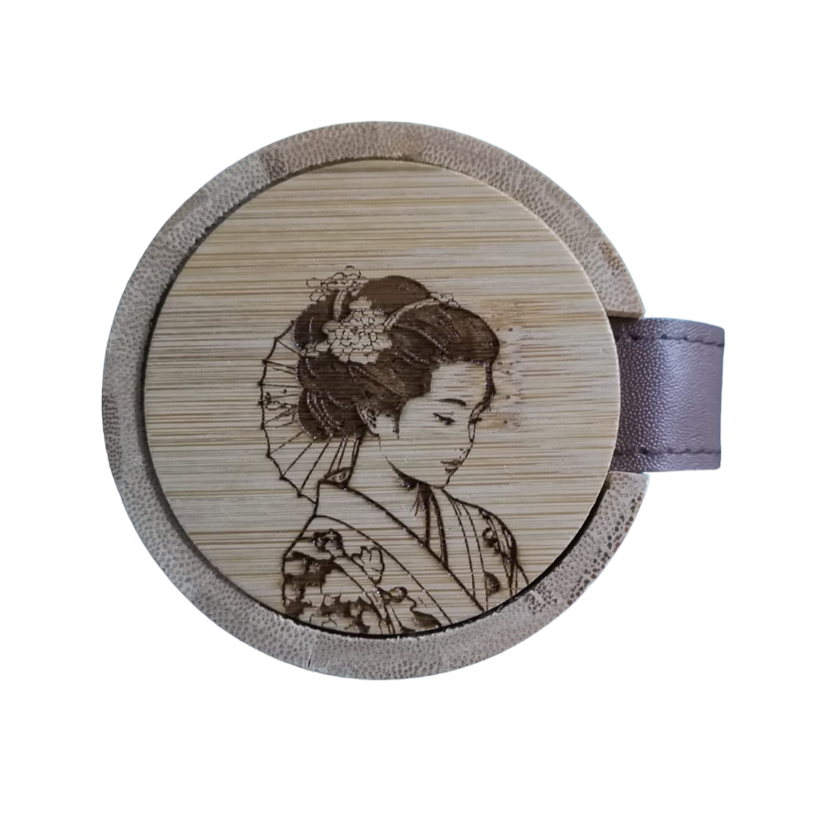 PORTAGIOIE CON SPECCHIO BAMBOO PERSONALIZZABILE - Giomel