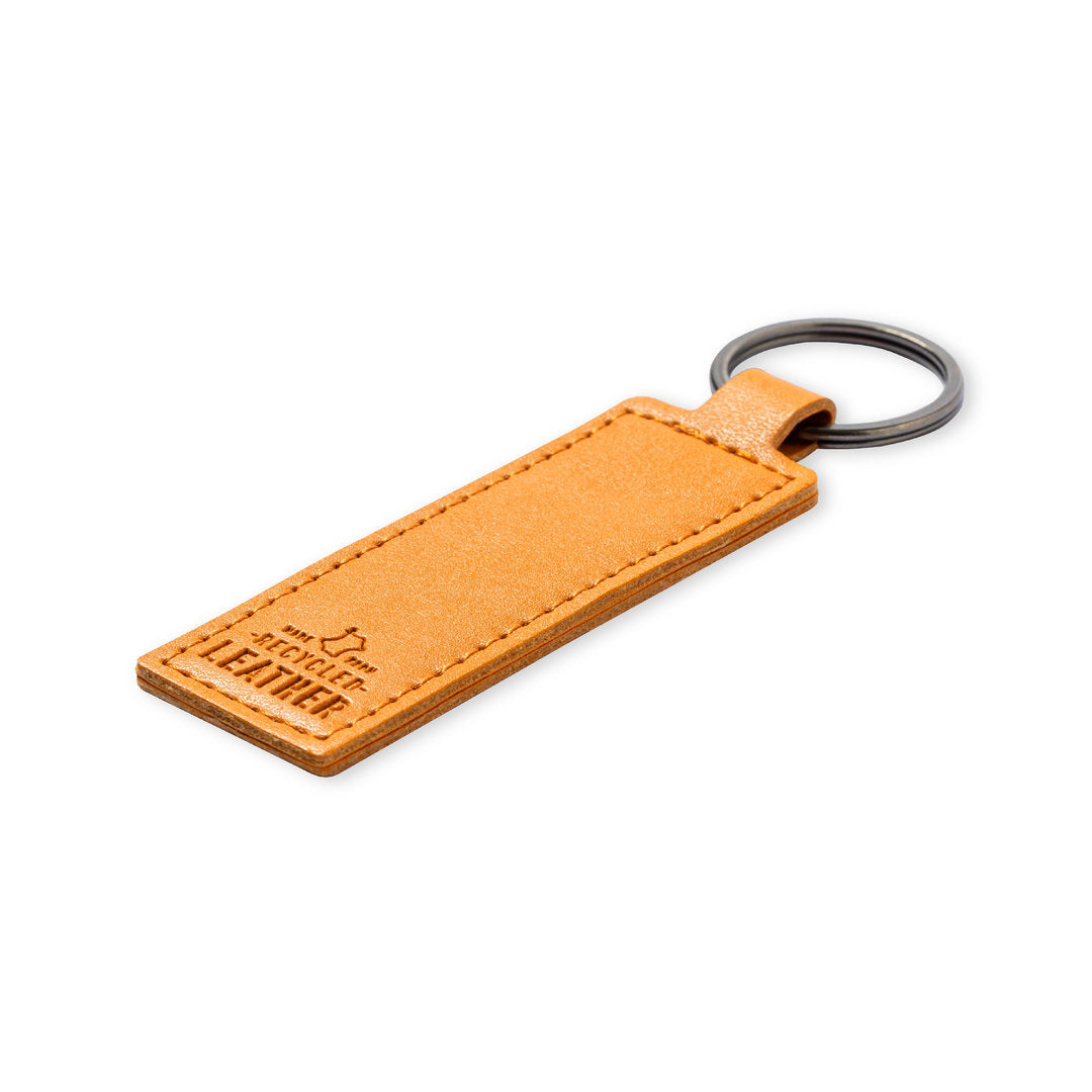 Portachiavi in Pelle Personalizzabile con Incisione Laser Logo/Nome - Giomel