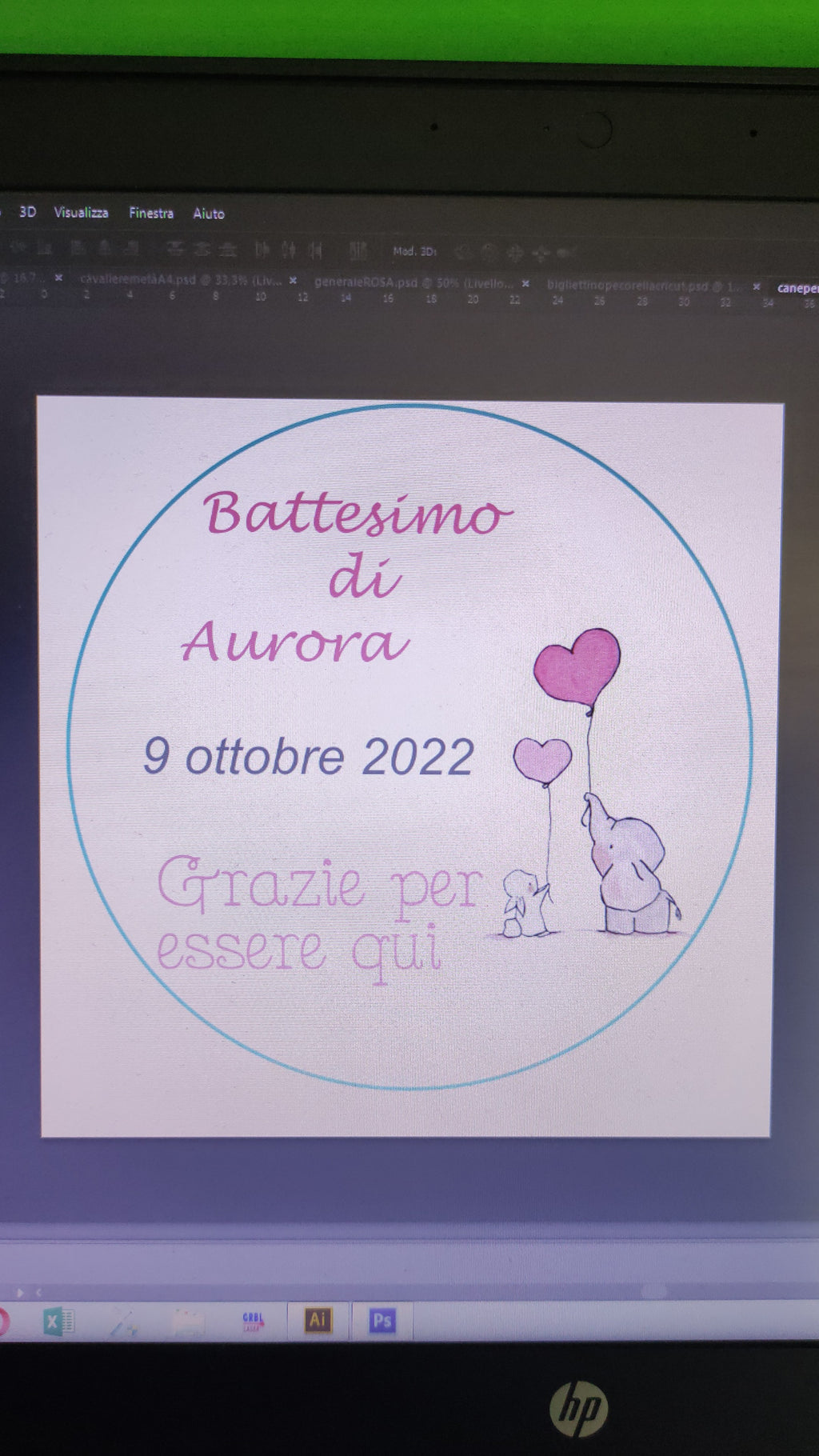 KIT BATTESIMO CAVALIERINI, TAGS - Giomel