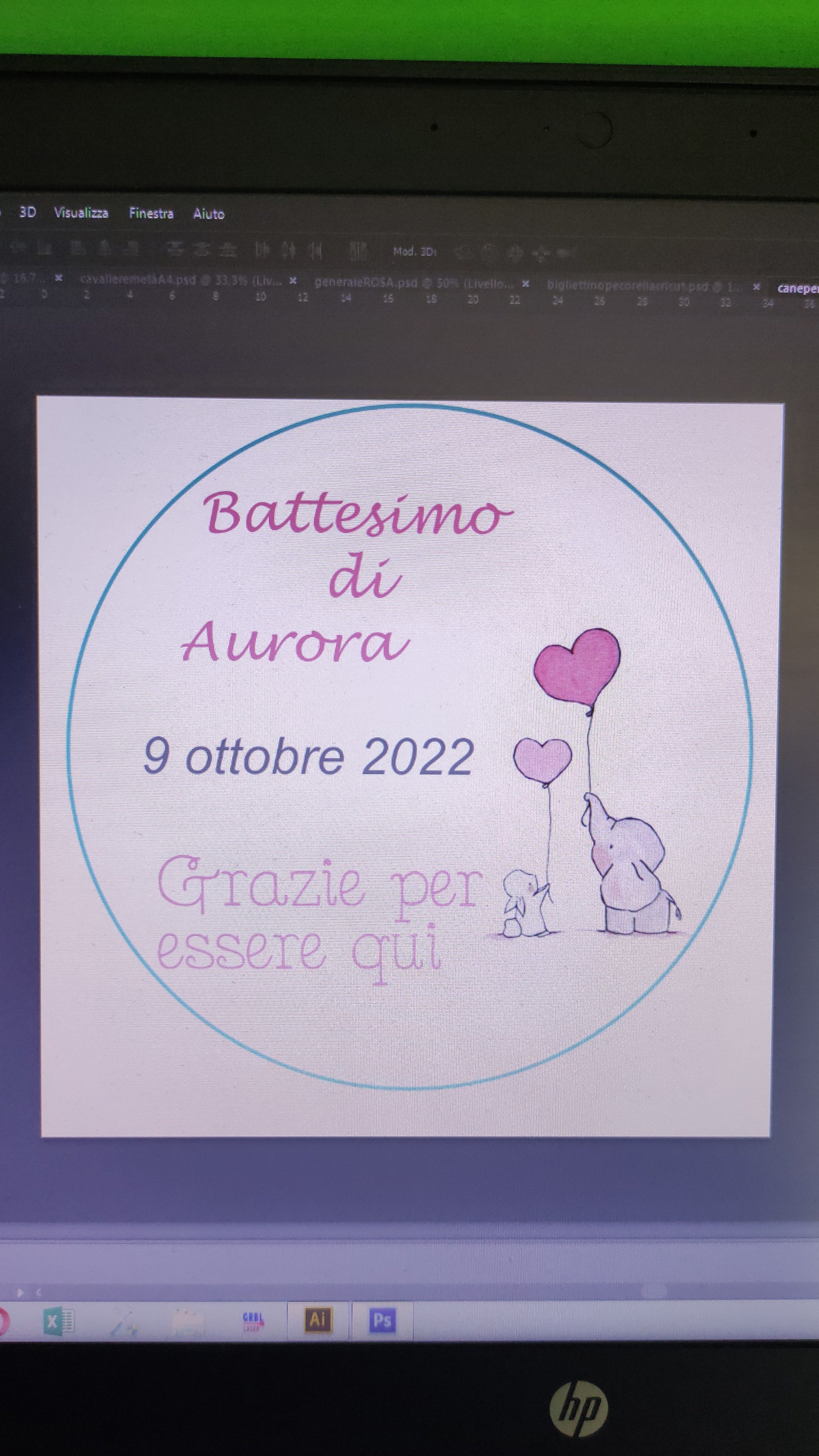 KIT BATTESIMO CAVALIERINI, TAGS - Giomel