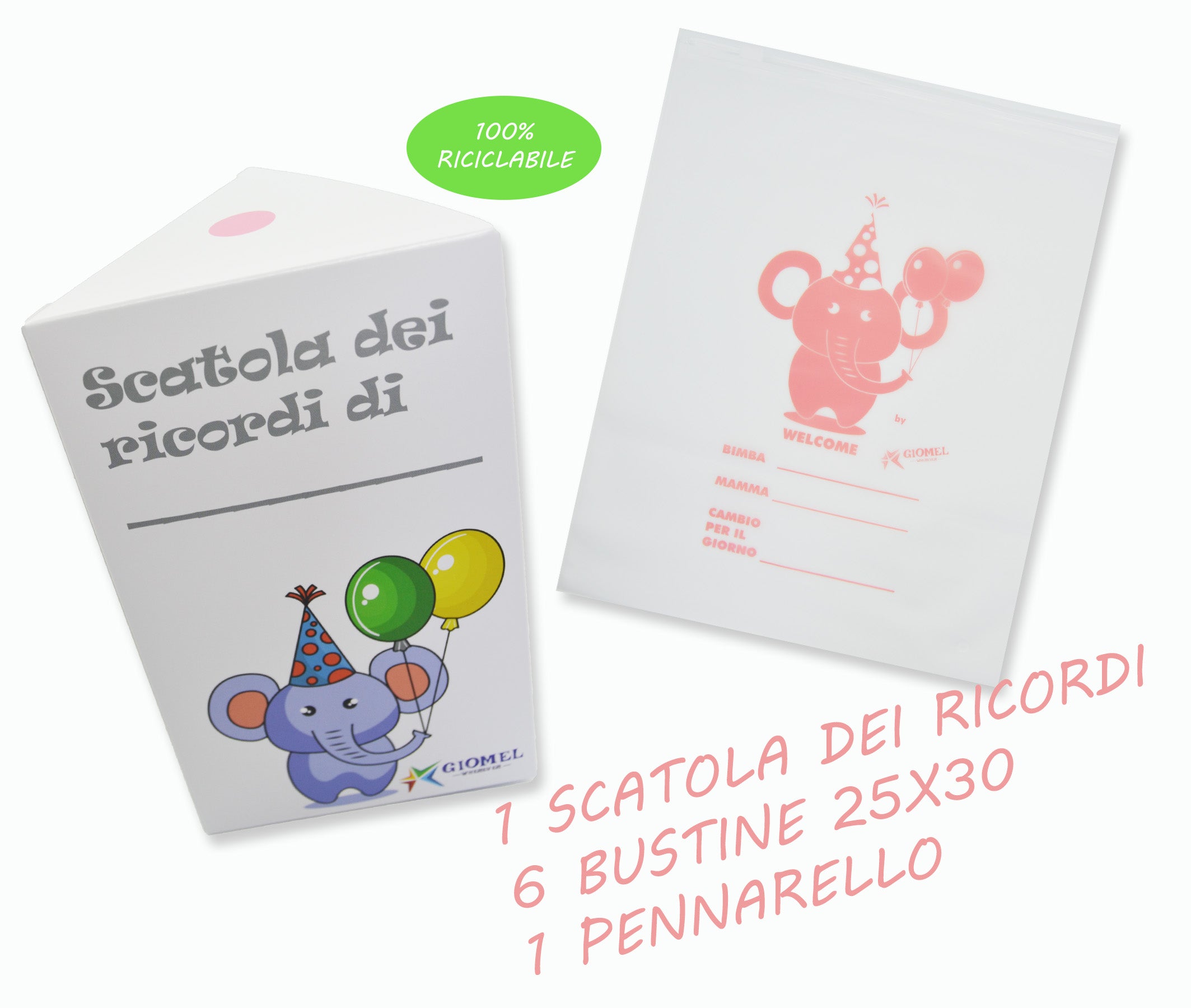 BUSTINE PER IL CORREDINO DEL NEONATO IN OSPEDALE - Giomel