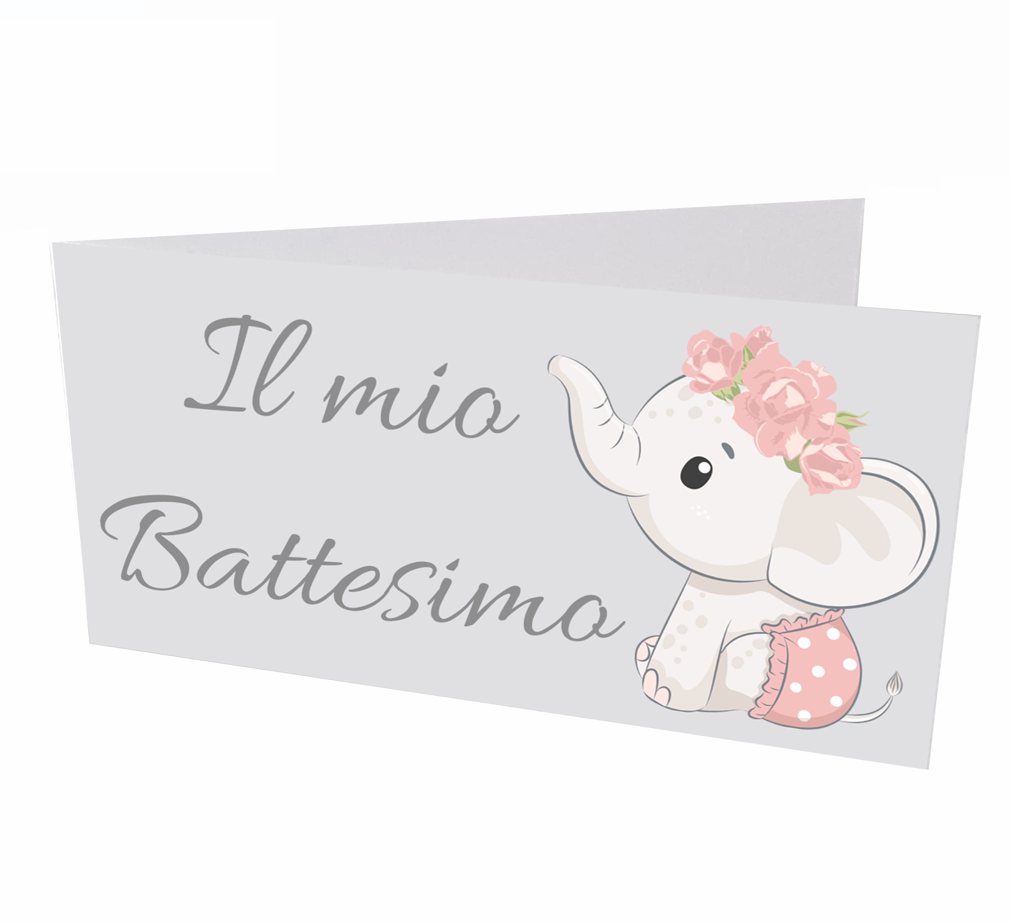BIGLIETTINI BOMBONIERE BATTESIMO 50 / 75 / 100 PEZZI - Giomel