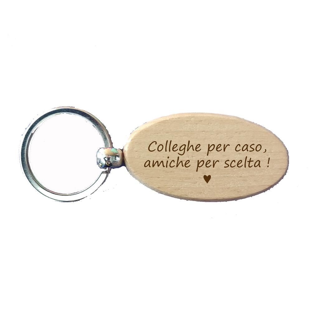 Portachiavi Personalizzato in Bambù - Giomel