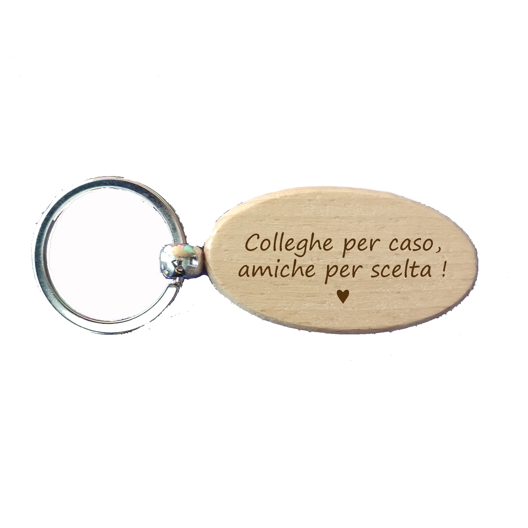Portachiavi Personalizzato in Bambù - Giomel